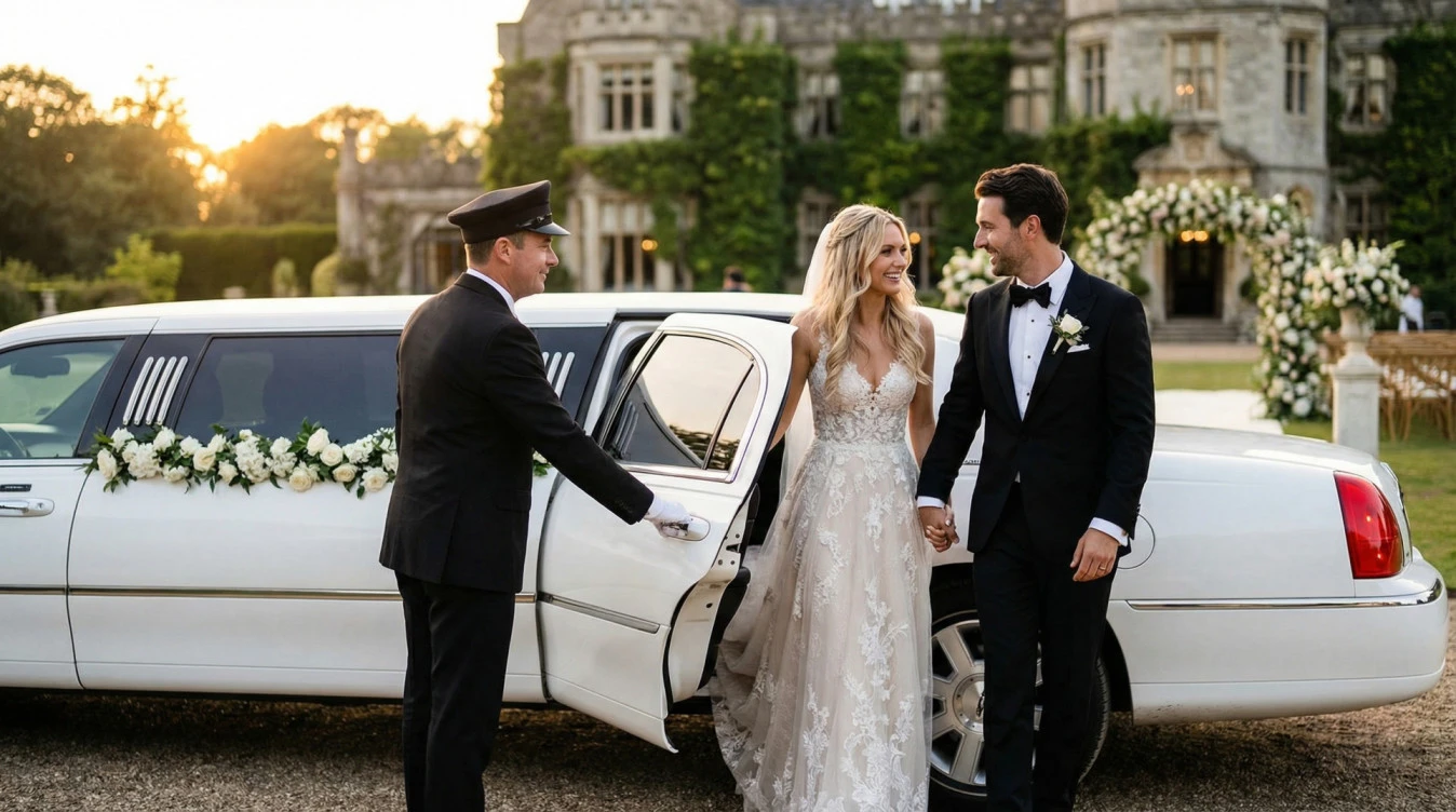 Wedding limousine service in Washington DC, Maryland, and Virginia